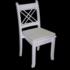 Cadeira itaipava branca com estofado na região de Botafogo