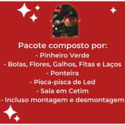 Locação Árvore de Natal Decorada em Brasilia - DF