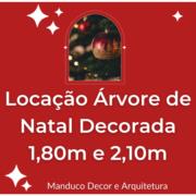 Locação Árvore de Natal Decorada em Brasilia - DF