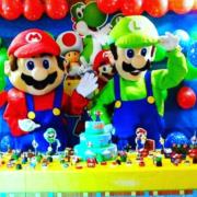 Personagens Vivos Mario Bros e Luigi