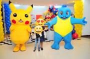 Pokemon turma cover personagens vivos animação festa