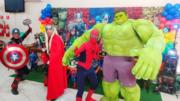Herois Vingadores cover personagens vivos animacao festa infantil