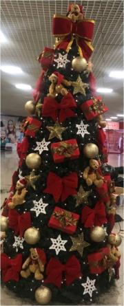 Aluguel de árvore de Natal e decorações natalinas 