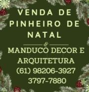 Locação de árvore de Natal decorada em Brasília/DF- Manduco Decor e Arquitetura