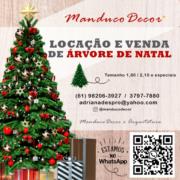 Locação de árvore de Natal decorada em Brasília/DF- Manduco Decor e Arquitetura