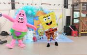 Bob Esponja cover personagens vivos festa infantil