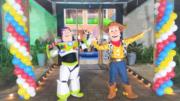 Personagens vivos cover Toy Story Wood Buzz