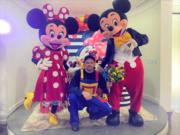 Minnie e Mickey cover personagens vivos festa infantil