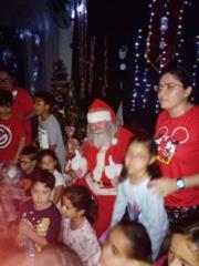 visita do papai Noel para datas antecipadas e véspera do natal 