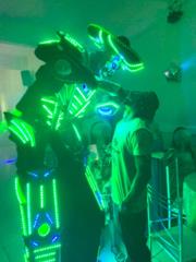 Robo Tequileiro robos led animação eventos casamento loja escolas