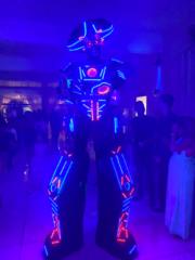 Robo Tequileiro robos led animação eventos casamento loja escolas