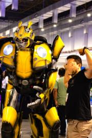 Cover Bumblebee personagens vivos festa evento 