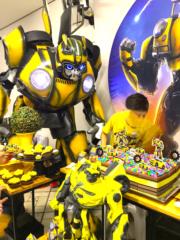 Cover Bumblebee personagens vivos festa evento 