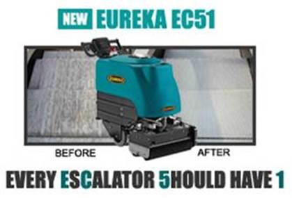 <Lavadora de Escadas rolantes Eureka Escalator EC51